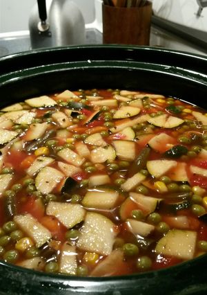 A picture of Vegetable Soup.