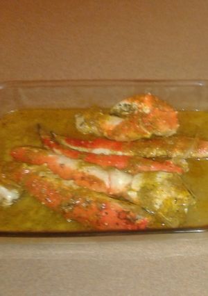 A picture of The Curry Garlic Butter & Crab Kicker Dish.