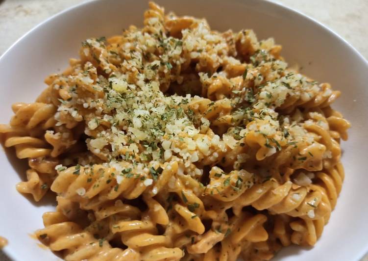 Fusilli en Salsa Rosa