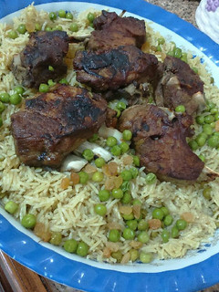 صورة لوصفة الارز الكشميري باللحم المحمر 🍖🍖