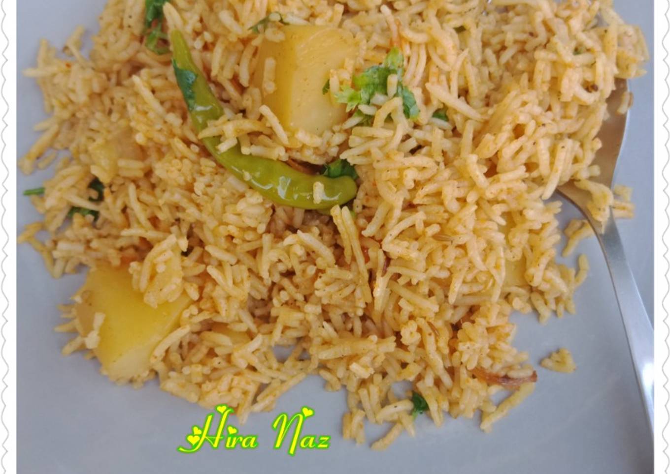 (Potatoes) Aloo Pulao