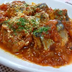A picture of Delicious to the Bones! Pacific Saury in Tomato Sauce.