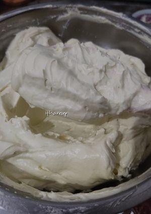 Foto resep American Butter Cream (Versi ekonomis dengan margarin)