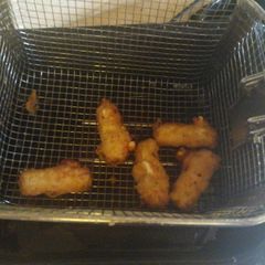 A picture of Deep Fried Mozzarella Sticks.