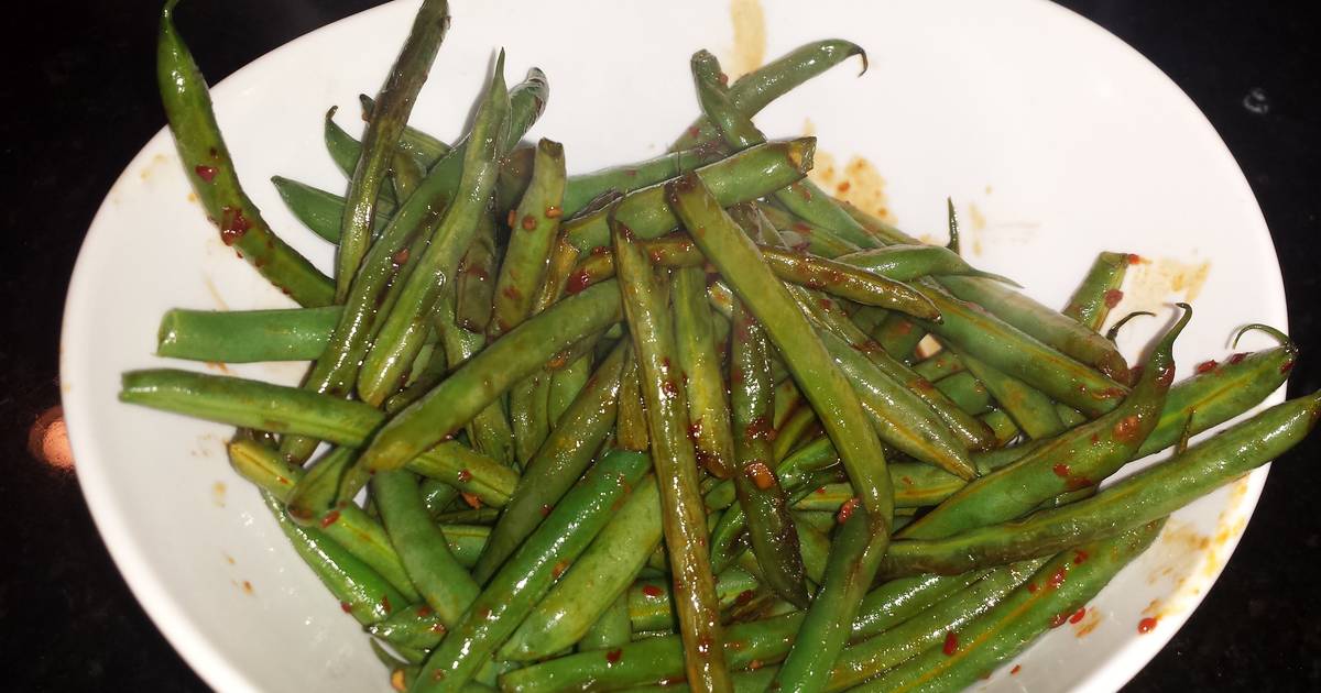 Sweet and spicy green beans Recipe by Mrsrachaelr Cookpad