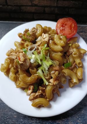Foto resep Makaroni Goreng Ayam