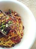 Natto Pasta (Cabonara Style)