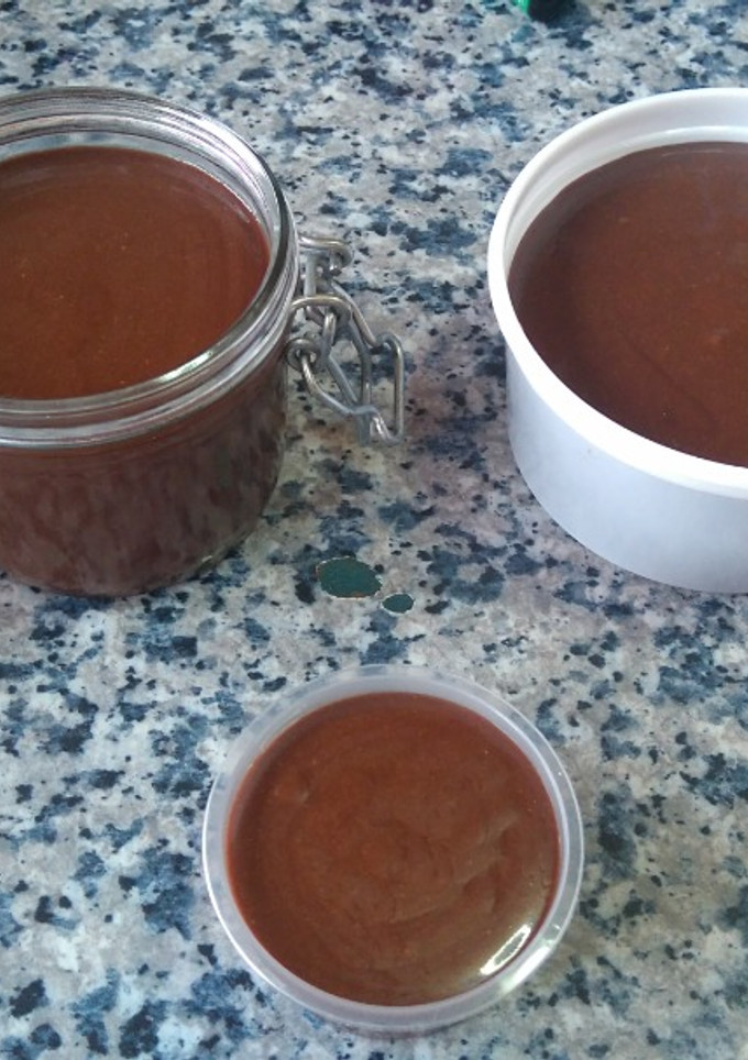 Una foto de 🍫 Crema de Chocolate o "Nocilla" con Thermomix 💖