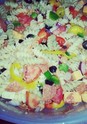 A picture of Zesty Pasta Salad.
