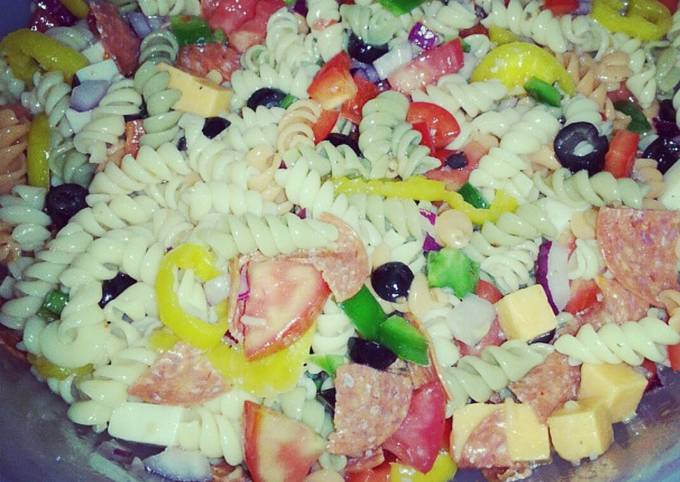 Easiest Way to Make Any-night-of-the-week Zesty Pasta Salad