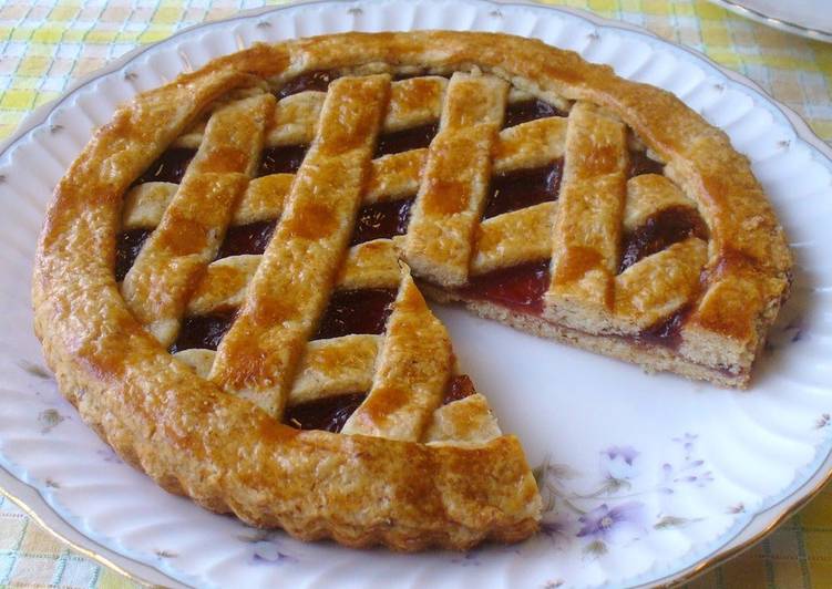 Simple Way to Make Super Quick Homemade Crostata (Italian Preserve Tart)