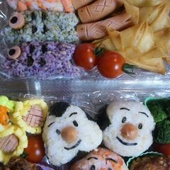 Children's Day or Cherry-Blossom Viewing Bento Box A picture of Children's Day or Cherry-Blossom Viewing Bento Box.