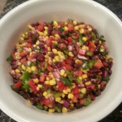 A picture of Aztec salad.