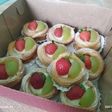 Soes Buah Vla Susu Vanilla