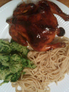 A picture of T's sauce!!!.