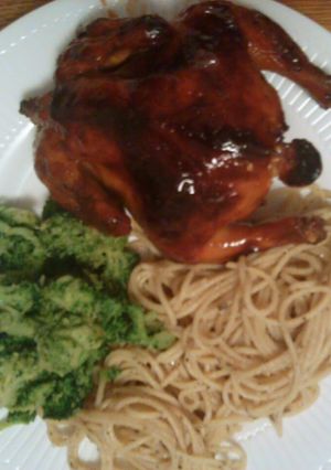 A picture of T's sauce!!!.