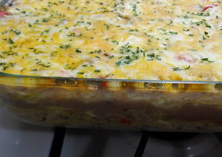 Easiest Way to Prepare Favorite Sarah&#39;s Mexican Fiesta Casserole!