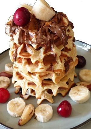 Une photo de Gaufre moelleuses gourmandes