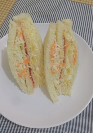 Foto resep Inkigayo sandwich / sandwich idol korea 🥪