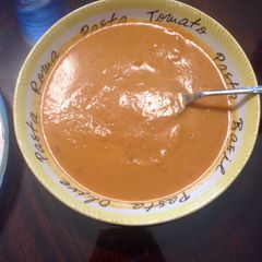 A picture of Pumpkin Soup.