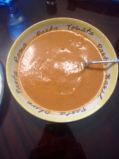 A picture of Pumpkin Soup.