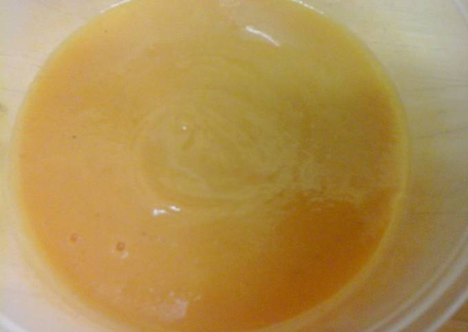 Steps to Prepare Homemade Carrot and coriander soup with a twist