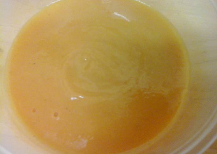 Recipe of Super Quick Homemade Carrot and coriander soup with a twist