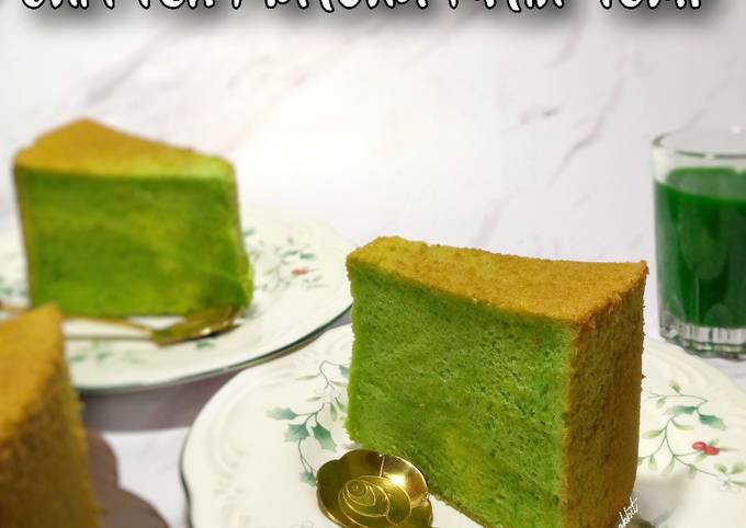 Resep Chiffon Matcha Putih Telur, Bikin Ngiler