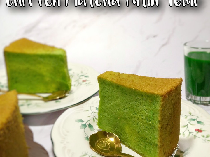 Resep Chiffon Matcha Putih Telur, Bikin Ngiler
