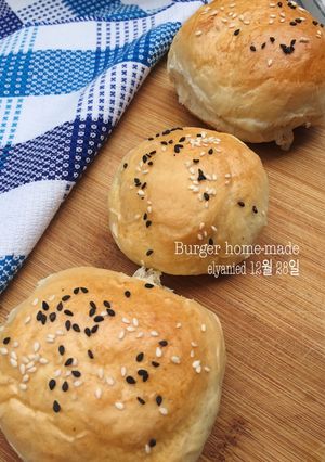 Foto resep Roti burger homemade