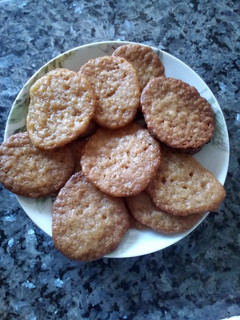 Una foto de Galletas de crujiente miel
