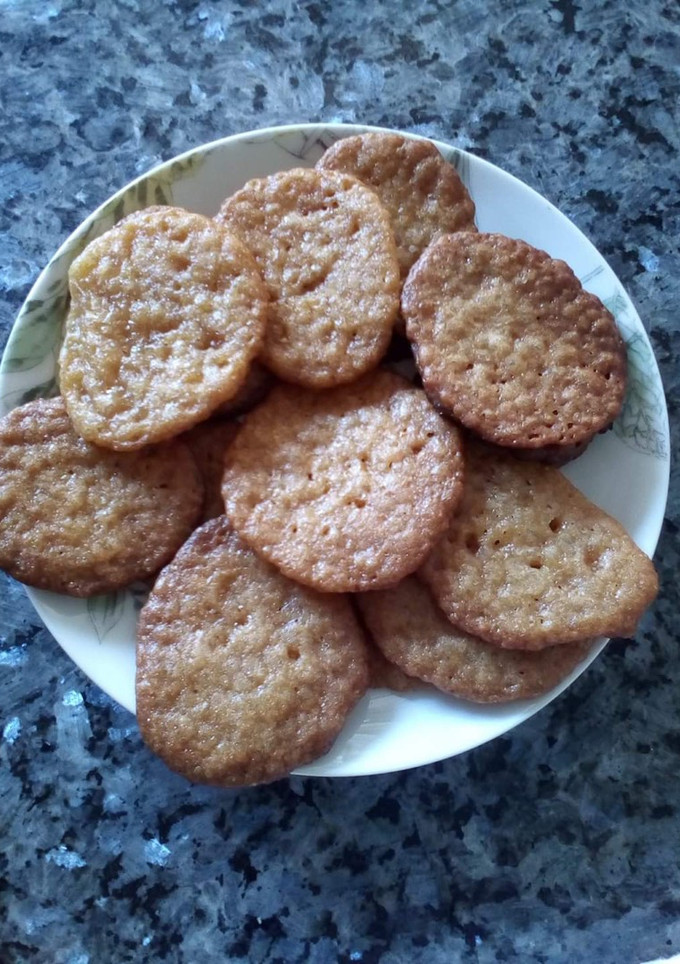 Una foto de Galletas de crujiente miel