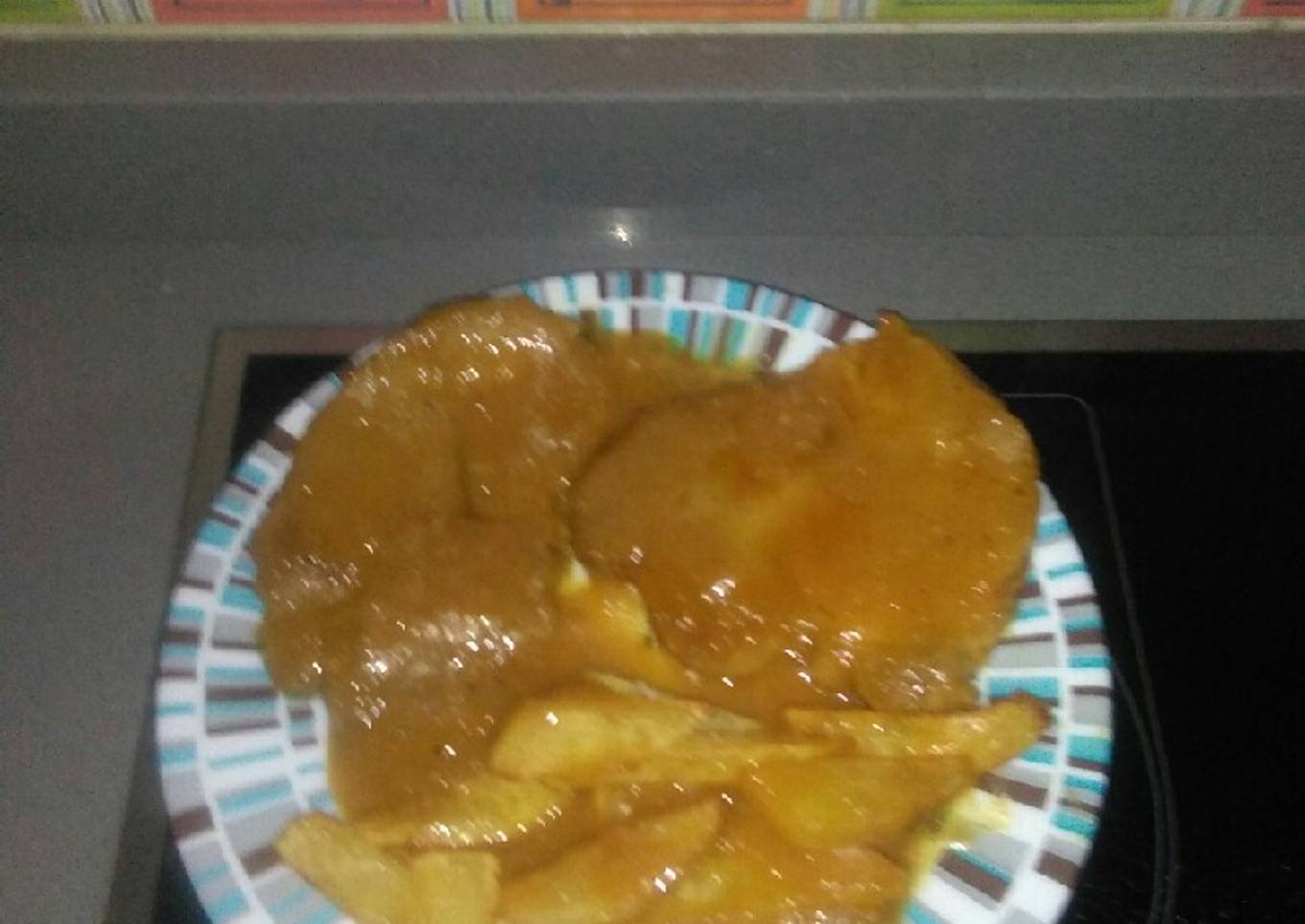 Filete de💠pollo🐔con salsa de🍊 naranja 🍴Mi manera 💠💠