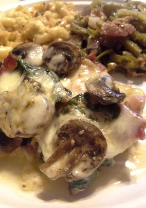 A picture of Chicken & Mushroom Florentine.