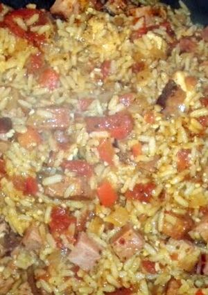 A picture of Jambalaya.