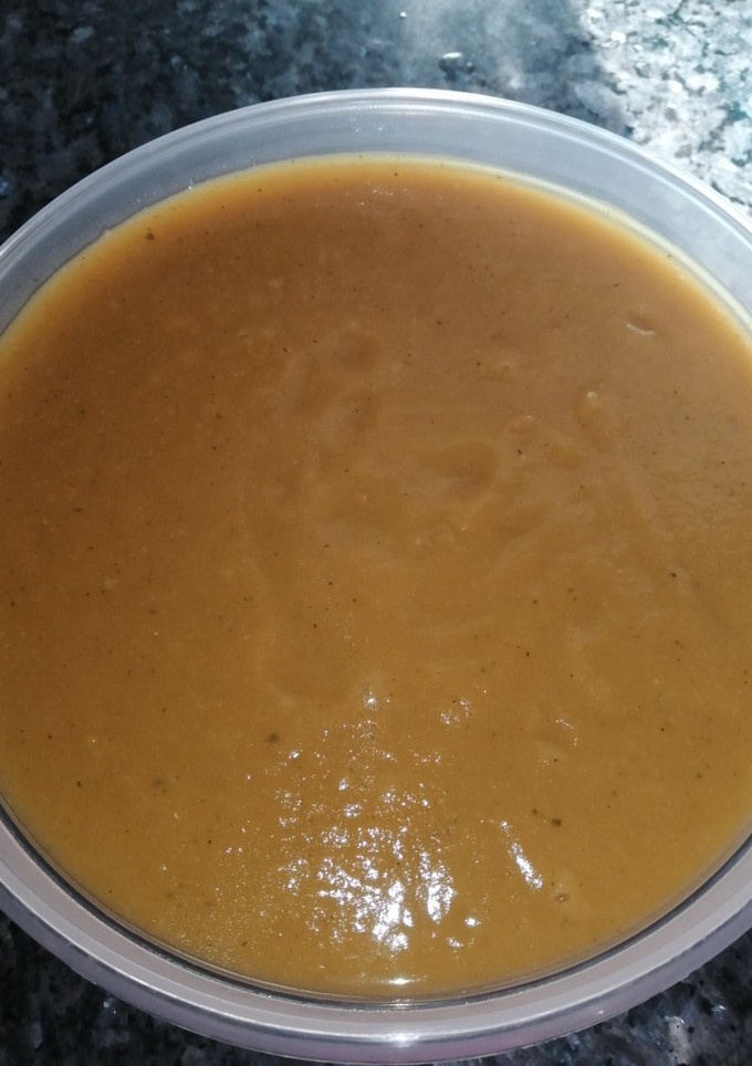 Una foto de Puré de verduras