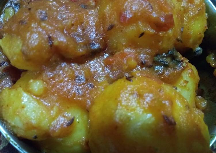 How to Prepare Any-night-of-the-week Aaloo matar curry