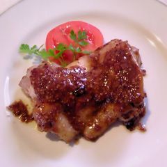 Chicken Steak with Red Wine and Honey Mustard A picture of Chicken Steak with Red Wine and Honey Mustard.