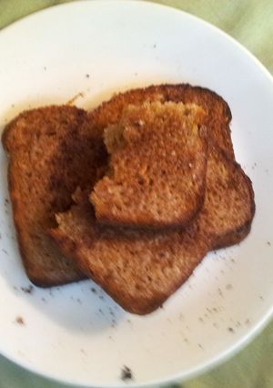 A picture of Cinnamon toast bread.