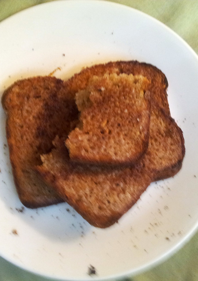 A picture of Cinnamon toast bread.
