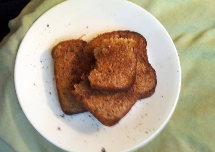 Simple Way to Make Favorite Cinnamon toast bread