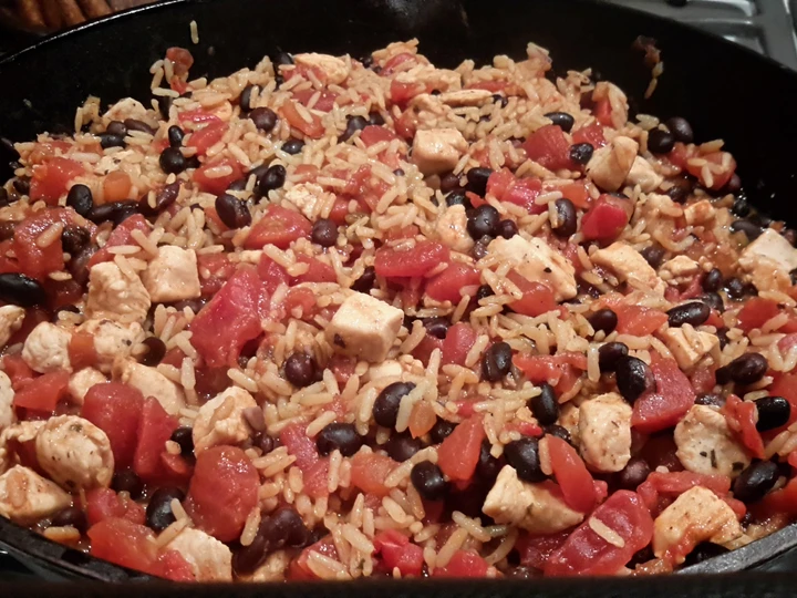 Easy Way Make Recipe Cajun Style - Chicken, Black Beans &amp;amp; Brown Rice that is Delicious, Tasty}