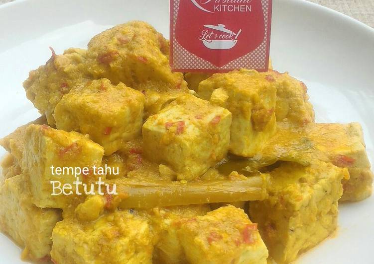 Tempe Tahu Betutu (MenuVegetarian)