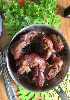 Una foto de Codillos al horno