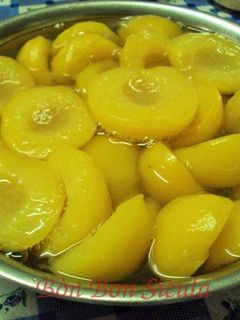 Hình của món Đào Ngâm Đường Phèn.