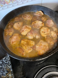 Una foto de Solomillo en salsa