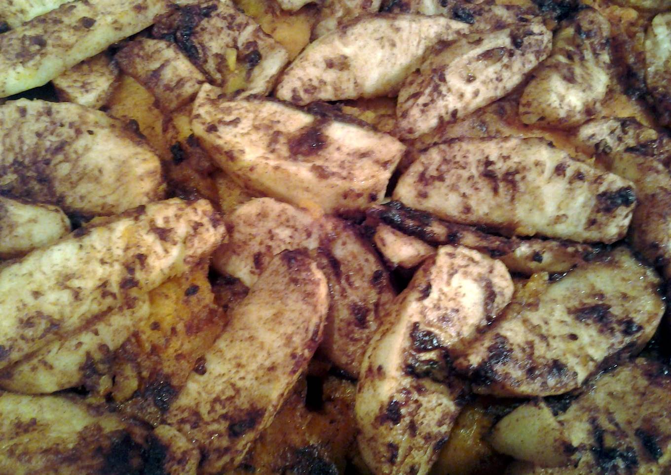 Baked apples և sweet potatoes