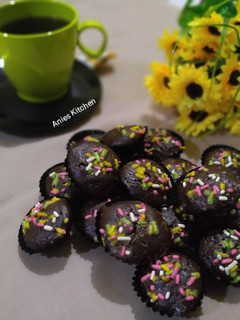Foto resep Brownies Kering Cup