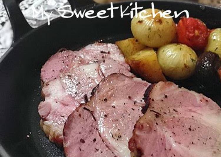 Simple Way to Make Quick Roast Pork With Apples - A Chef&#39;s Version
