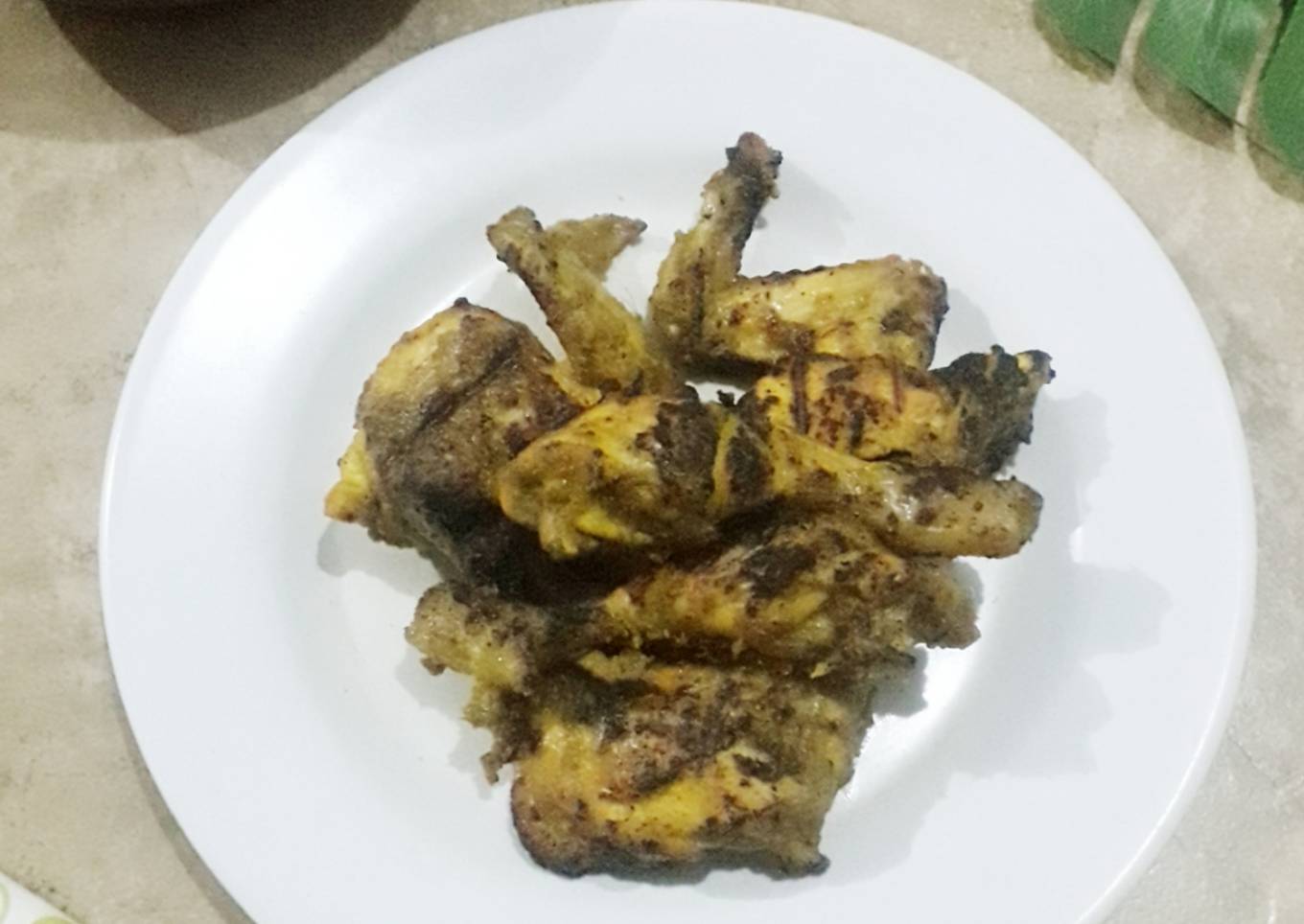 Ayam bakar Padang tidak pedas